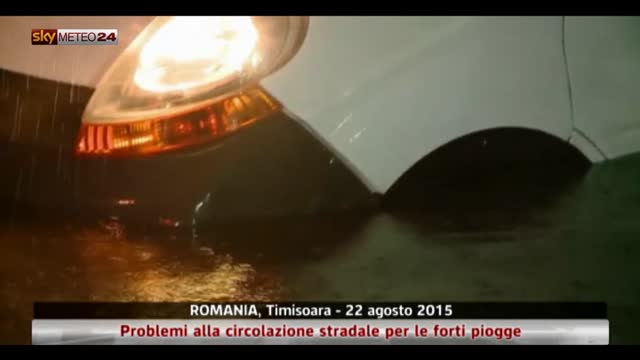 Alluvione lampo in Romania