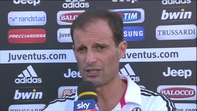 Allegri: "Siamo pronti per il primo match contro l'Udinese"