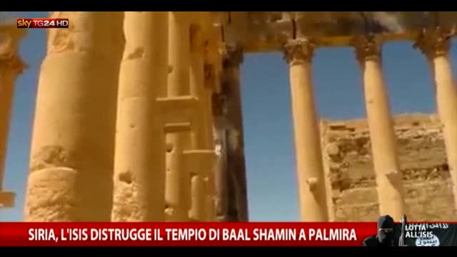 Siria, Isis distrugge tempio romano a Palmira