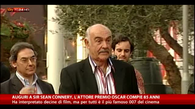 Auguri a Sir Sean Connery, l'attore scozzese compie 85 anni