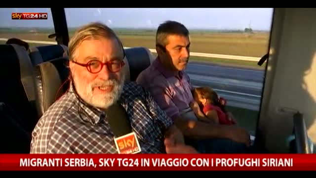 Ungheria, Sky TG24 in viaggio coi migranti verso frontiera