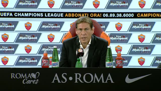 Roma, Garcia: " La Juventus è una squadra di alto livello"