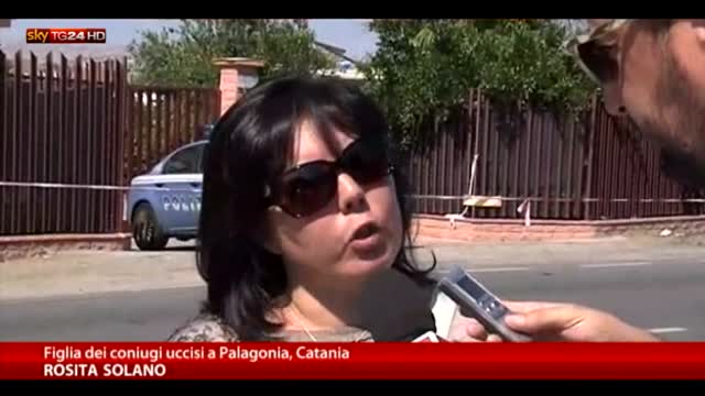 Coppia uccisa a Catania, la figlia: "Il governo ci spieghi"