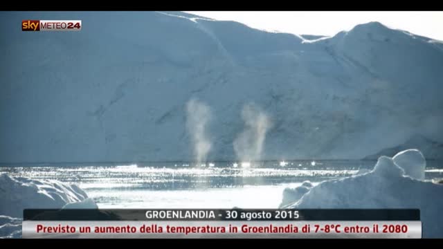 Temperature in aumento in Groenlandia
