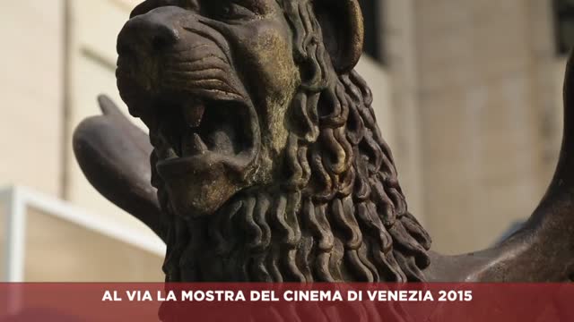 Al via la Mostra del cinema di Venezia 2015