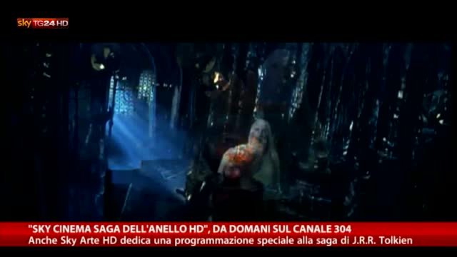 "Sky Cinema Saga dell'Anello HD", da domani sul canale 304