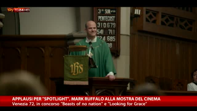 Spotlight, Mark Ruffalo alla Mostra del Cinema di Venezia