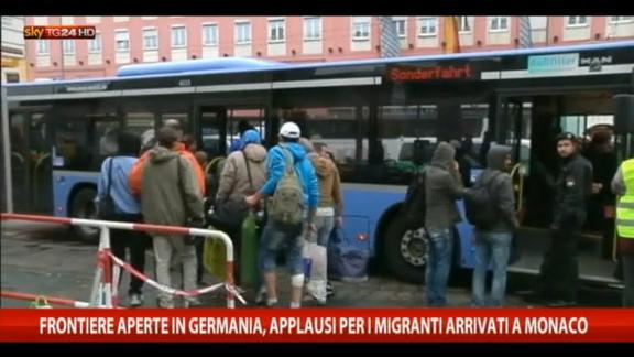 Germania, oltre 7mila migranti arrivati a Monaco