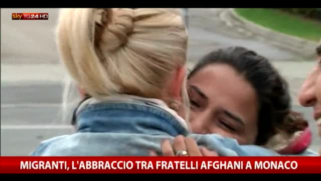 Migranti, ragazza afghana ritrova fratello a Monaco