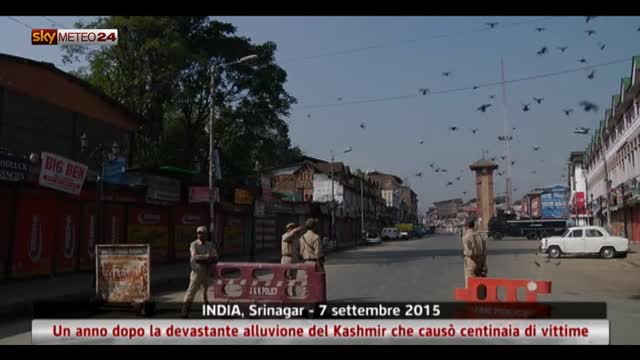 India, un anno dopo l'alluvione del Kashmir 