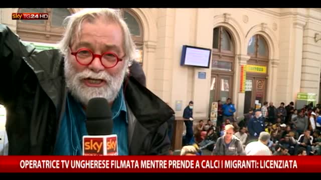 Profughi, il racconto dell’inviato di Sky TG24 da Budapest