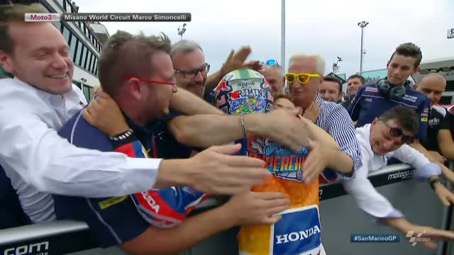 Moto3, Bastianini prima volta da campione