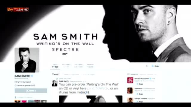 Sam Smith canterà la colonna sonora di  "007 Spectre"