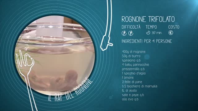 Alessandro Borghese Kitchen Sound - Rognone trifolato