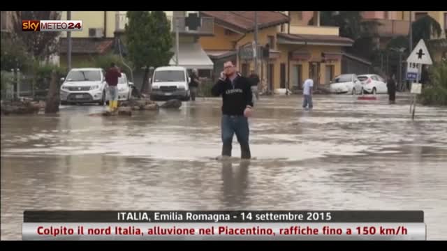 Emergenza maltempo sul nord Italia