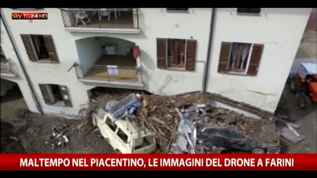 Maltempo, le immagini della devastazione girate da un drone