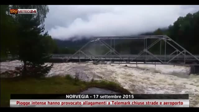 Alluvione in Norvegia