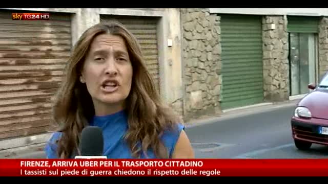 Uber sbarca a Firenze, tassisti: rispettare le regole