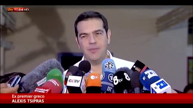 Tsipras: popolo segnerà transizione verso nuova era