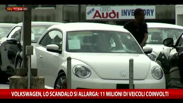 Volkswagen, scandalo si allarga: 11 mln di veicoli coinvolti