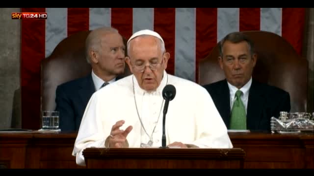 Il Papa al Congresso Usa: "Abolire la pena di morte"