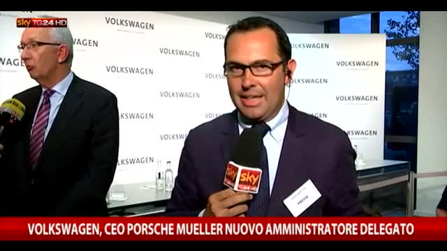 Volkswagen, il Ceo di Porsche Mueller è il nuovo ad