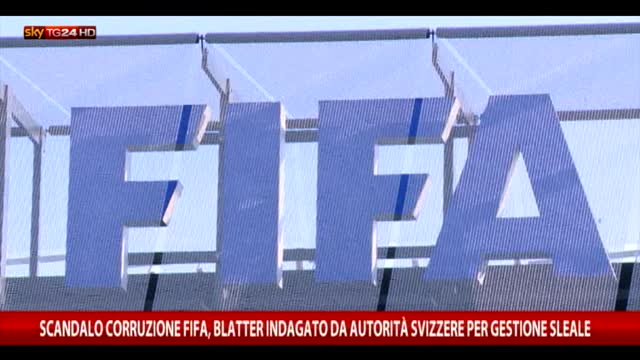 Fifa, anche la Svizzera indaga su Blatter