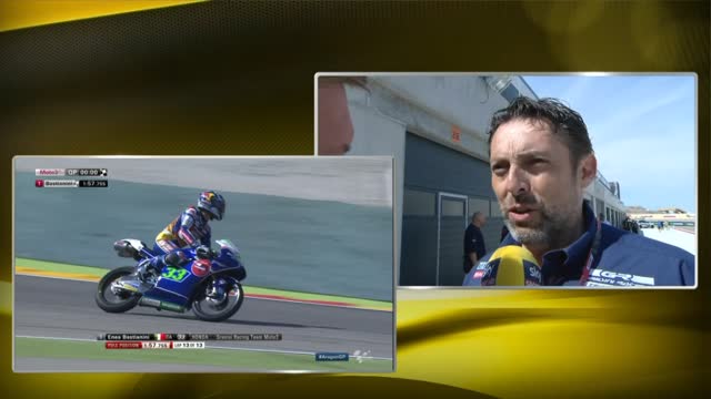 Moto3, Aragon. Cecchini: "Buone le qualifiche"