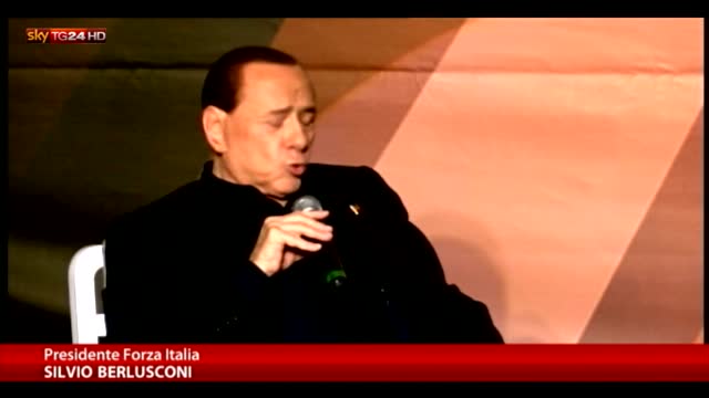 Atreju , Berlusconi: su riforme rischio deriva autoritaria