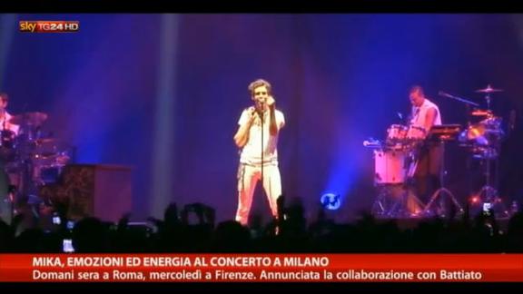  Mika, emozioni ed energia al concerto a Milano