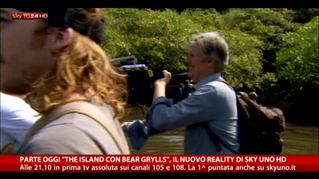 Sky Uno HD, al via il reality "The Island" con Bear Grylls