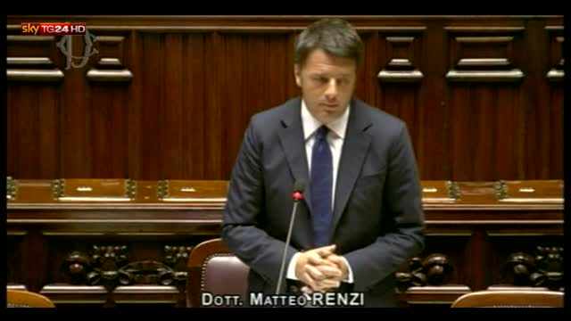 Siria, Renzi: "Italia nel solco Onu"
