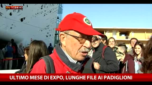 Ultimo mese dell'Expo, lunghe file ai padiglioni 