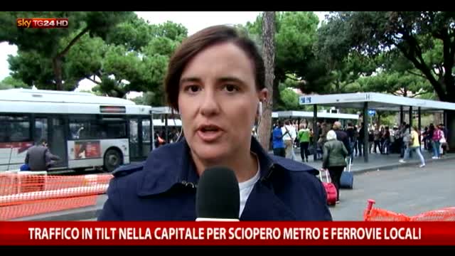 Sciopero Roma, sindacato Usb: adesione 60% su bus di linea
