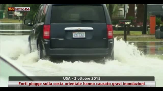 Il ciclone Joaquin porta forte maltempo in Usa