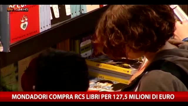 Mondadori compra Rcs Libri per 127,5 milioni di euro
