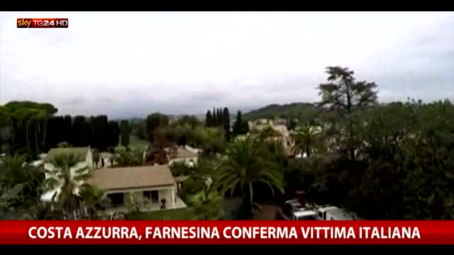 Costa Azzurra, Farnesina conferma vittima italiana