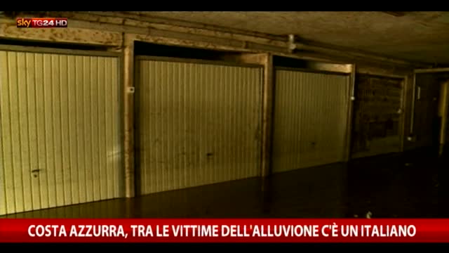 Costa Azzurra, tra le vittime dell'alluvione c'è un italiano