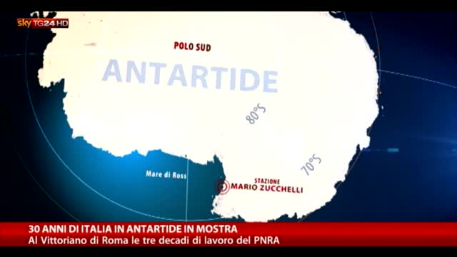 In mostra a Roma 30 anni di Italia in Antartide