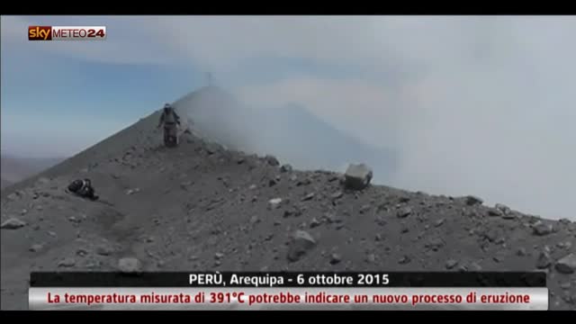 Perù, spedizione sul vulcano Sabancaya