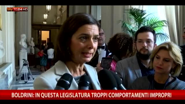 Laura Boldrini: in questa legislatura escalation di insulti