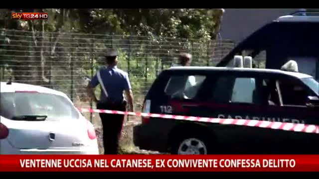 Ventenne uccisa nel Catanese, ha confessato l'ex
