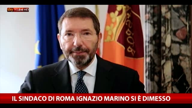Dimissioni Marino, il videomessaggio del sindaco