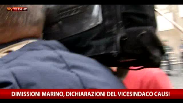 Causi: protocollate dimissioni Marino, scadenza 29 ottobre