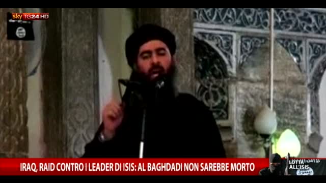 Iraq, il leader Isis Al-Baghdadi sopravvive a raid aereo