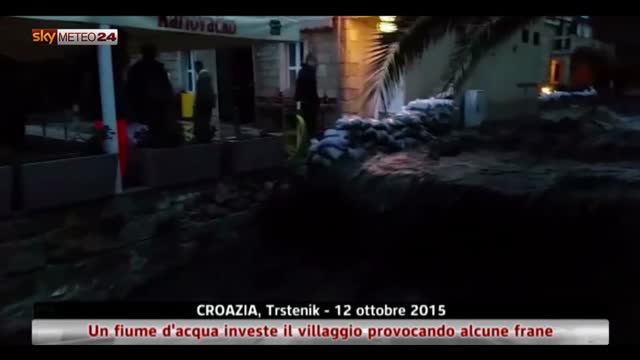 Alluvione in Croazia