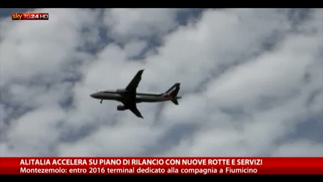 Nuove rotte e servizi, Alitalia accelera piano di rilancio