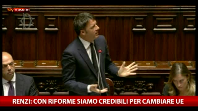 UE, Renzi:  la politica economica non ha funzionato