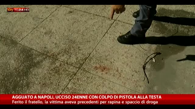 Napoli, 24enne ucciso con un colpo di pistola alla testa