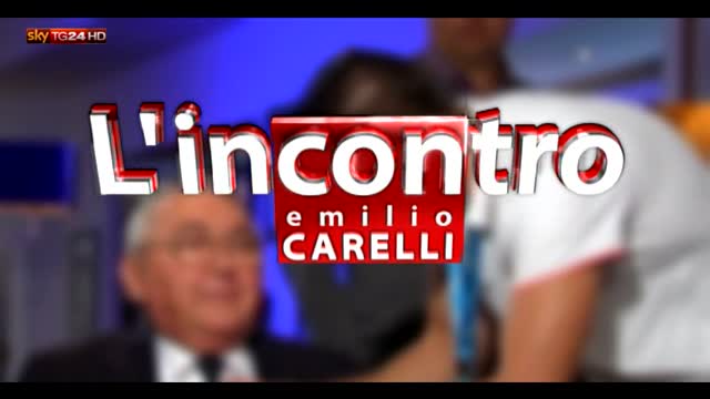 Roberto Bolle ospite de "L'incontro" di Emilio Carelli